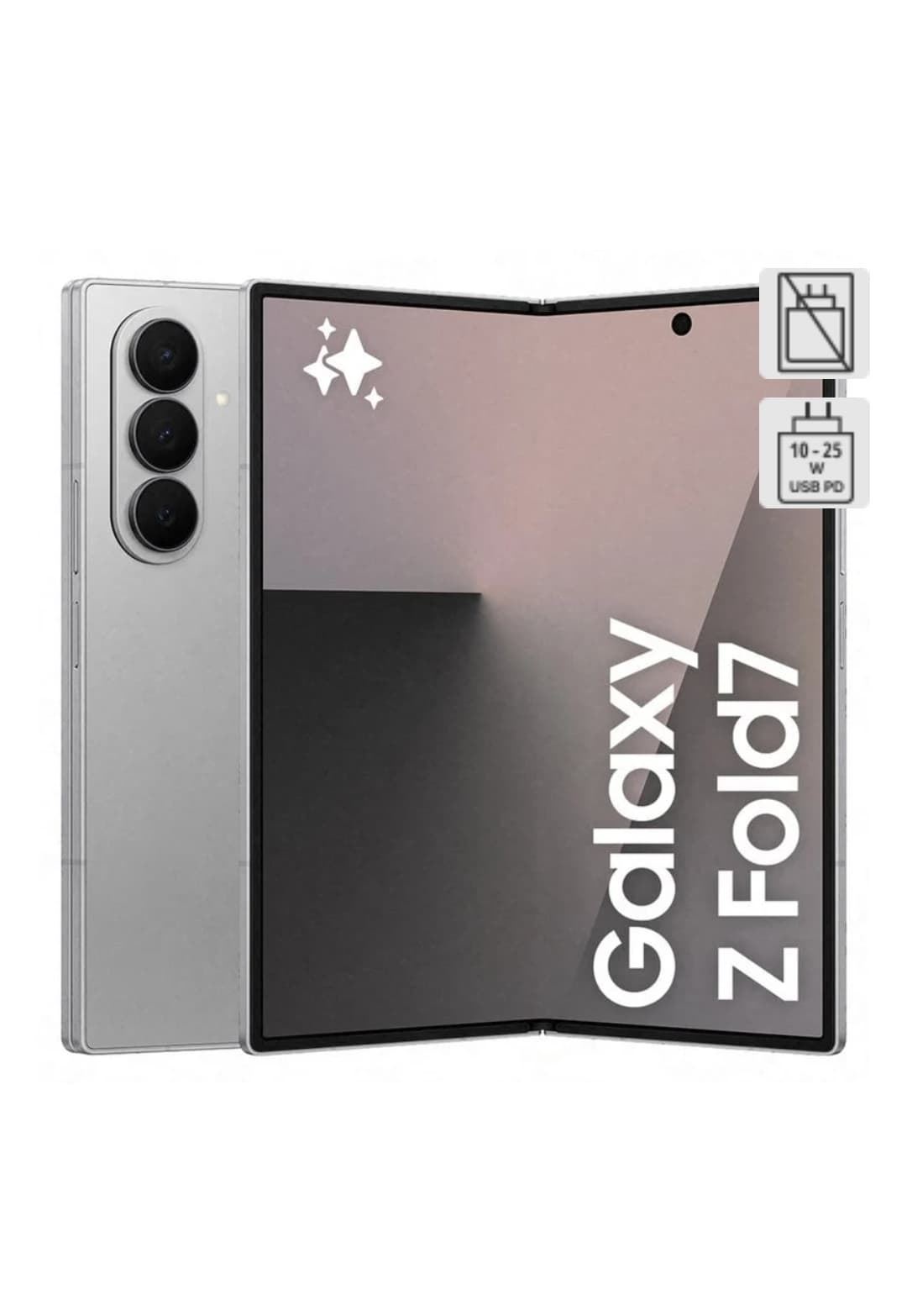 Samsung ZFold 7 512gb gris - Imagen 1