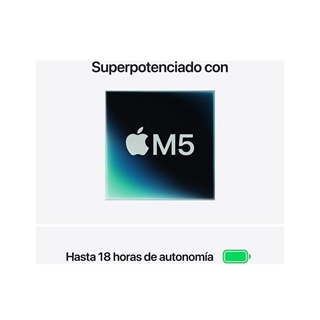 Apple Macbook Air 13,6"/ M5 10-Core CPU/ 16GB/ 512GB SSD/ 8-Core GPU - Imagen 2